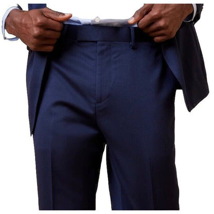 $150 Banana Republic Men’s Modern Classic Satin Suit Trouser Pants-Navy- 33Wx32L