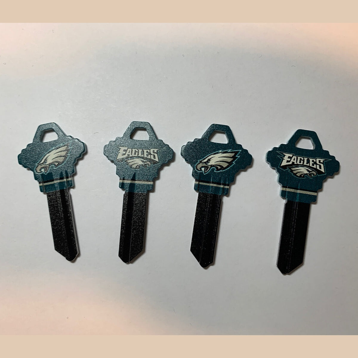 Lot 4 Keys House / Office Blank Keys SC 1 -  4 Philadelphia Eagles