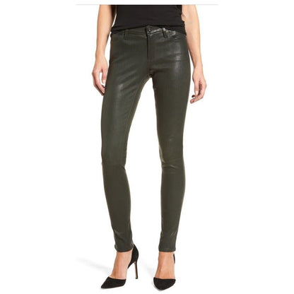 $975 Adriano Goldschmied AG Women’s The Legging Super Skinny Pants-Olive-27W-NEW