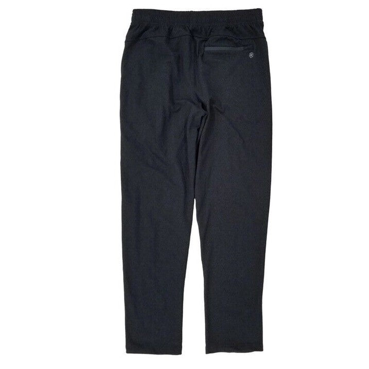 $70 Gaiam Men’s Restorative Slim Fit Pant- Black  - Small