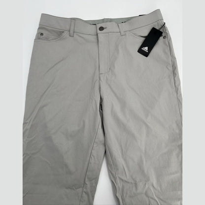 $80 Adidas Ultimate 365 Men's Tapered Golf Pants ADVR0856- Grey-34W 30L-New Tags