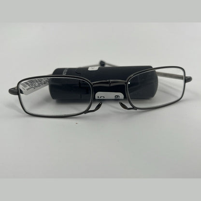 Lot Of 2 Foster Grant MicroVision GIDEON Folding Reader Glasses-Black,+3.25 -New