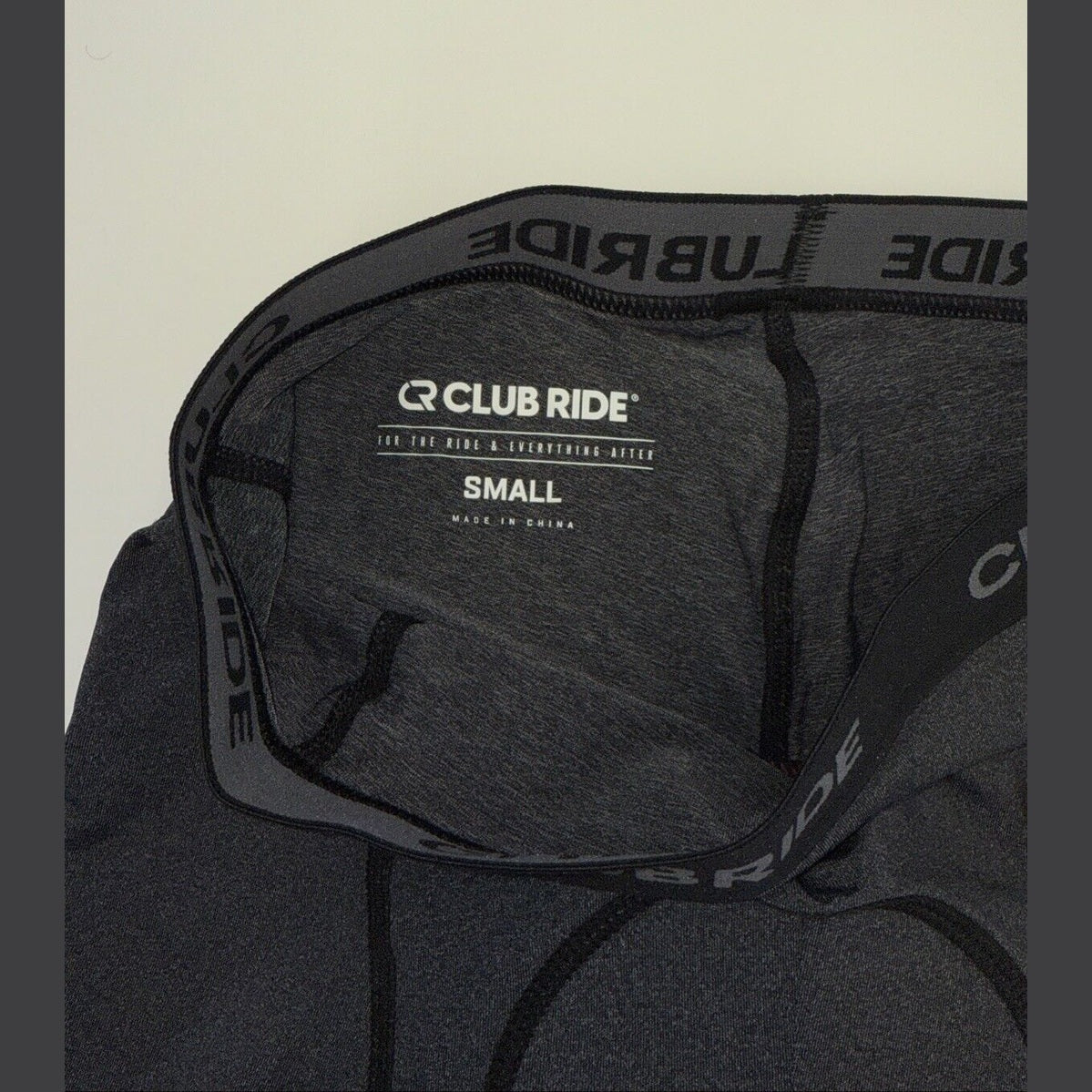$50 Club Ride Apparel Men’s Gunslinger Bike Shorts- Black/Grey - Small - New Tag