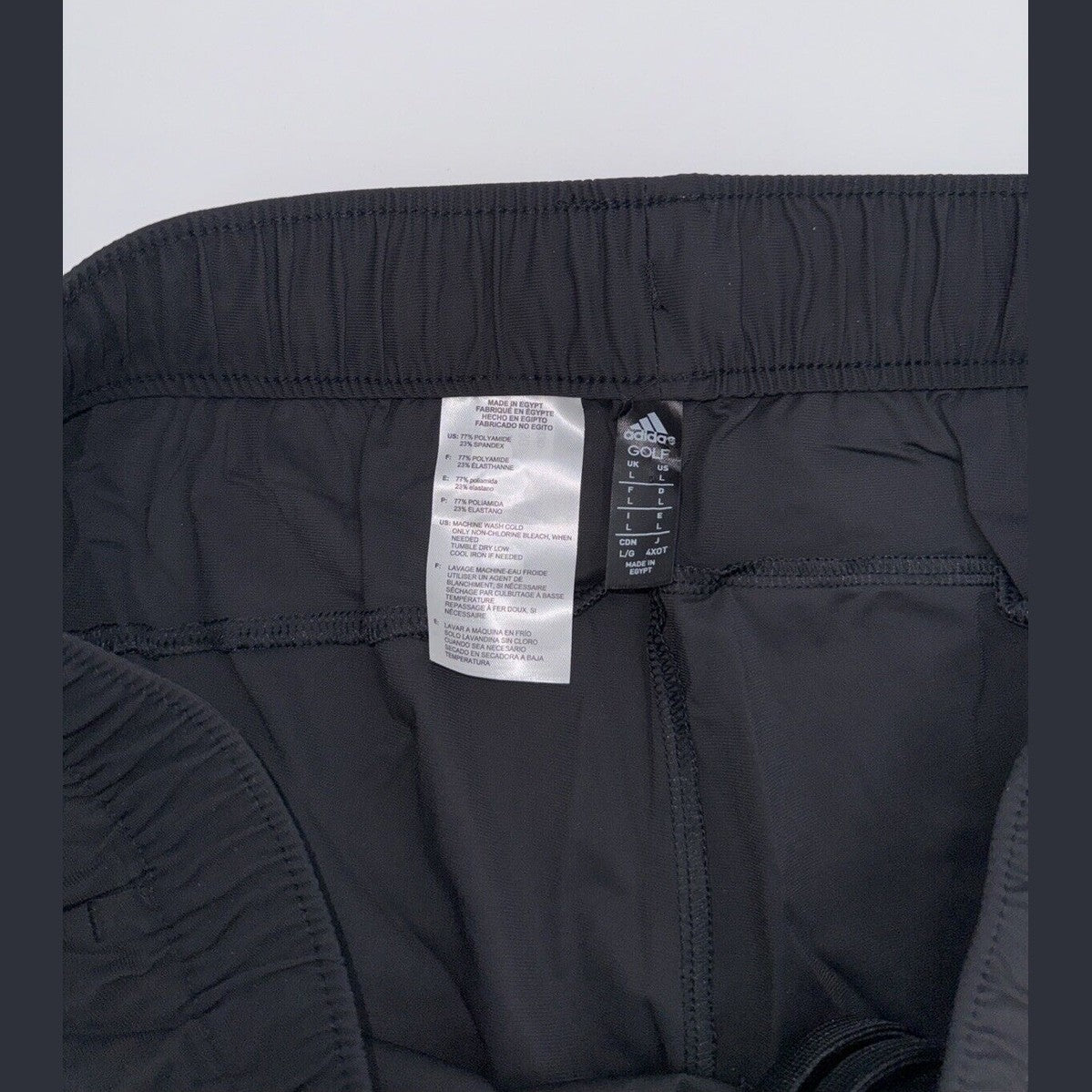 $70 Adidas Women’s Essential Comfy Woven Joggers Pants- Black- Large - New Tag