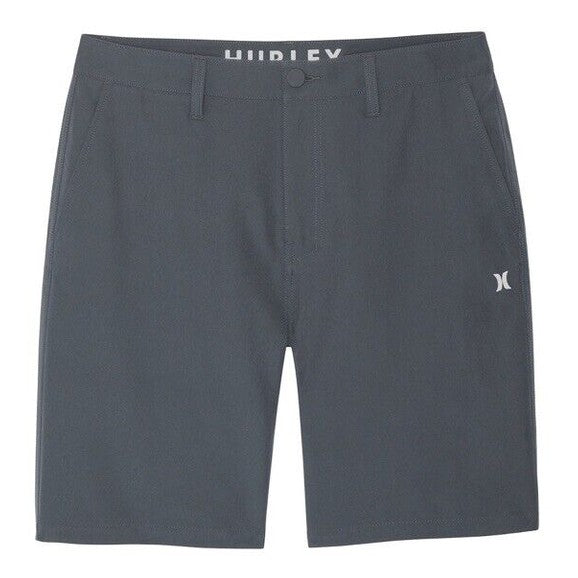 Hurley Men’s Hybrid Walk Shorts QuickDry 4way Stretch-Dark Gray-30W-NEW