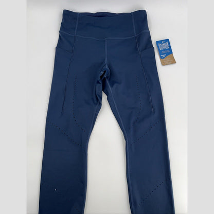 $95 Brooks Women’s Method 3/4 Tights - Navy - XLarge - New With Tags
