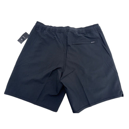 $66 RVCA Men’s Kevin EW Hybrid 17" Athletic Shorts- Black - Small -New Tag
