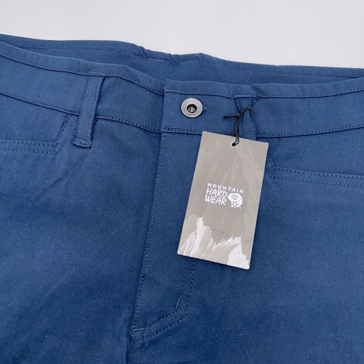 $79 Mountain Hardwear Men’s AP Active Shorts Hiking 9” - Navy -Size: 34”W- NEW