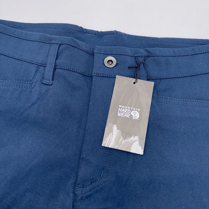 $79 Mountain Hardwear Men’s AP Active Shorts Hiking 9” - Navy -Size: 34”W- NEW