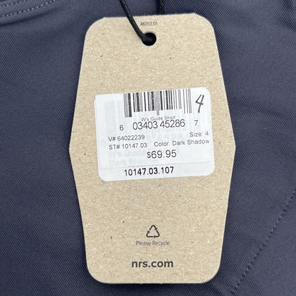 $70 NRS Women’s Guide Shorts UPF Outdoor Nylon-Dark Shadow- Size: 4-New Arrival