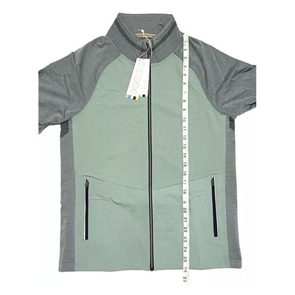 $220 Smartwool Men’s Intraknit Active Full Zip Jacket Merino - Lead Gray- Medium