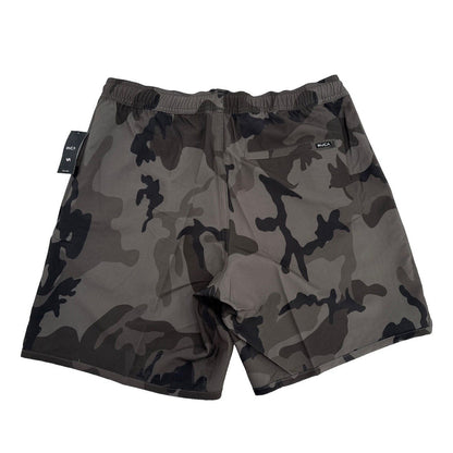 $66 RVCA Men’s Kevin Hybrid 17" Athletic Shorts- Camouflage - Small -New
