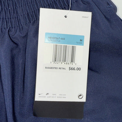 NIKE Men’s Shorts Swim Trunks NESSF547 Content Volley 9”- Navy/Blue -Medium -New