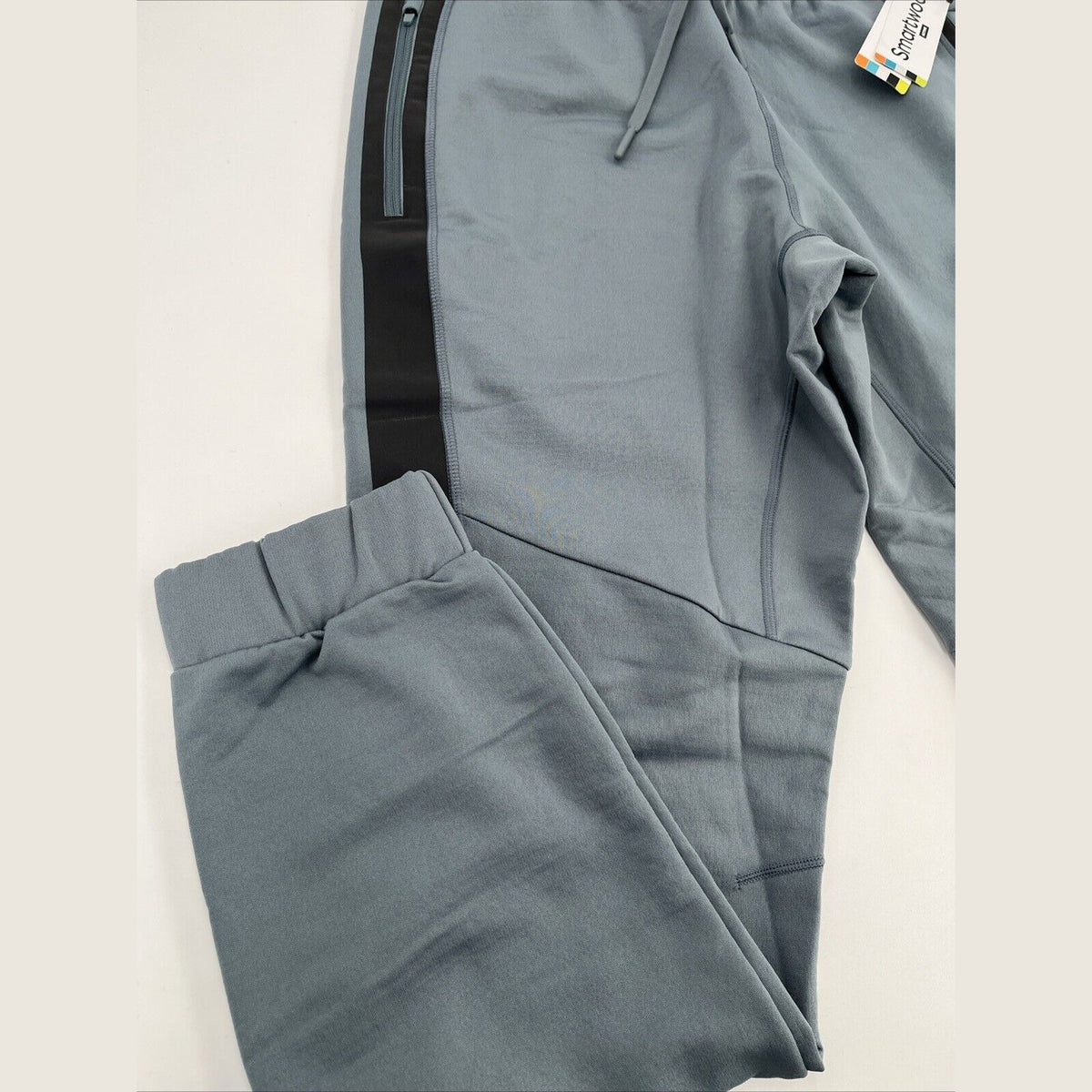 $160 Smartwool Men’s Active Tech Fleece Pants - Pewter Blue- Small - New Tags