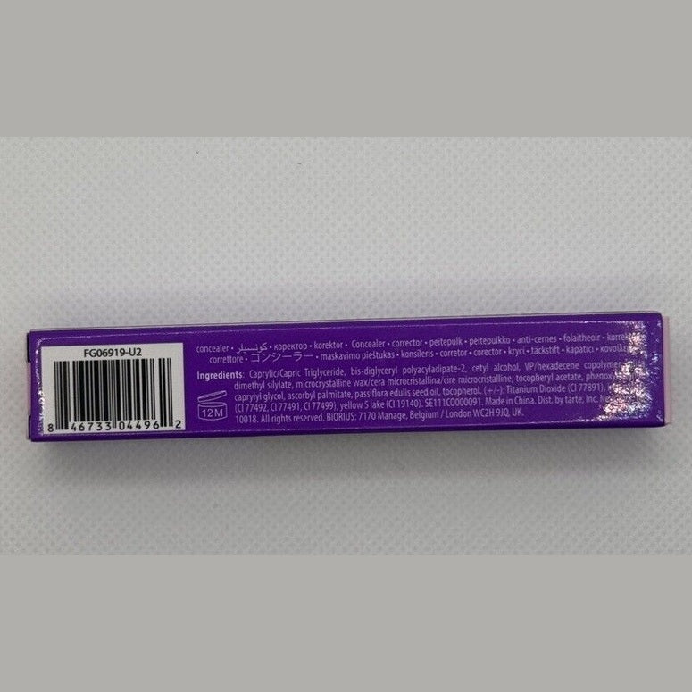 Tarte Travel Size Creaseless Concealer - 60N Mahogany -0.035 oz