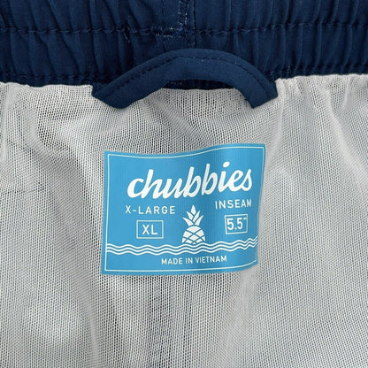 Chubbies Men's Stretch Swim Trunks 5.5" The Shore Enoughs -Multi-XLarge-New $70
