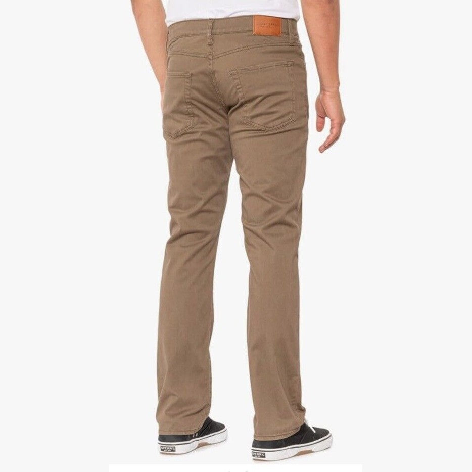 $99 Lucky Brand Men’s- 223 Straight Stretch Five Pocket Pants-Bark- 30W 30L -NWT