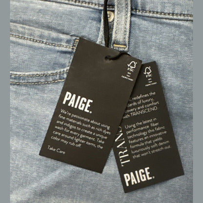 $199 Paige Men’s Lennox Slim Jeans-Fischer - Size 33Wx27L- Brand New