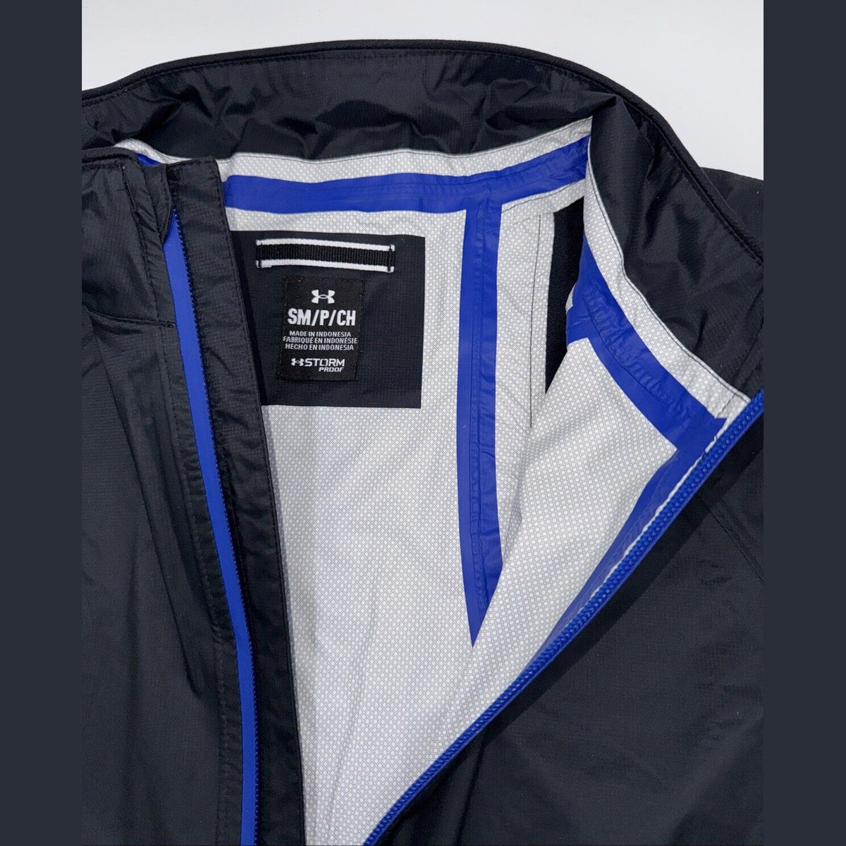 $180 Under Armour Men’s Impasse Repel Golf Rain Jacket - Black- Small - New Tag