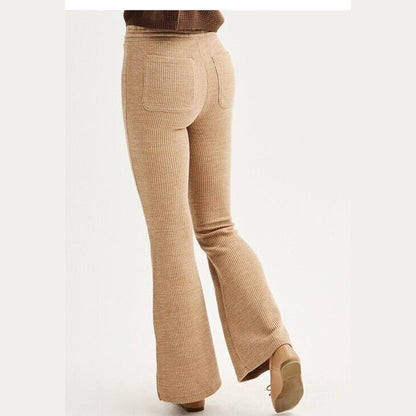 SO Junior High Rise Flare Pants- Stone Harbor- Size Small- NWT- Retail $44