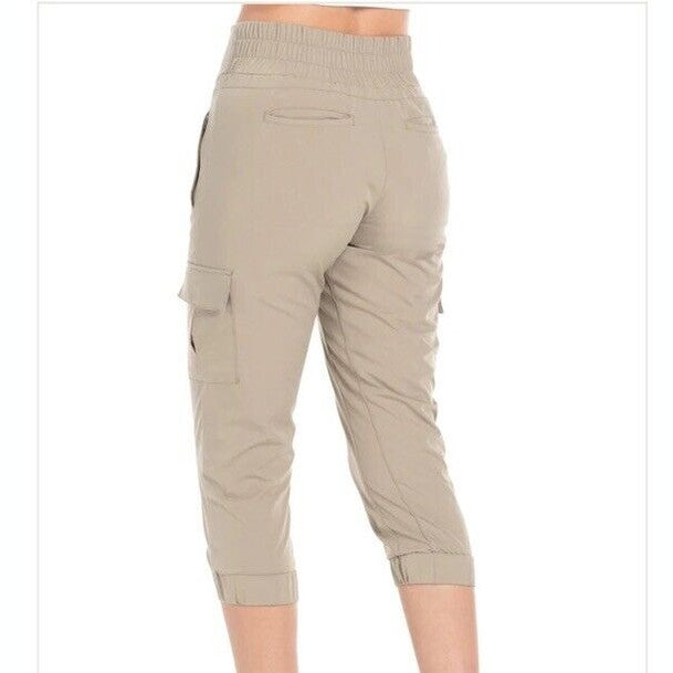 $58 Kyodan Women’s Woven Capri- Tapioca- Medium