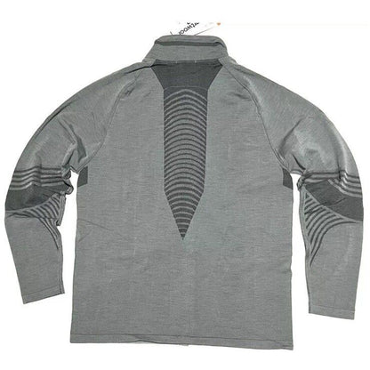 $220 Smartwool Men’s Intraknit Active Full Zip Jacket Merino - Lead Gray- Medium