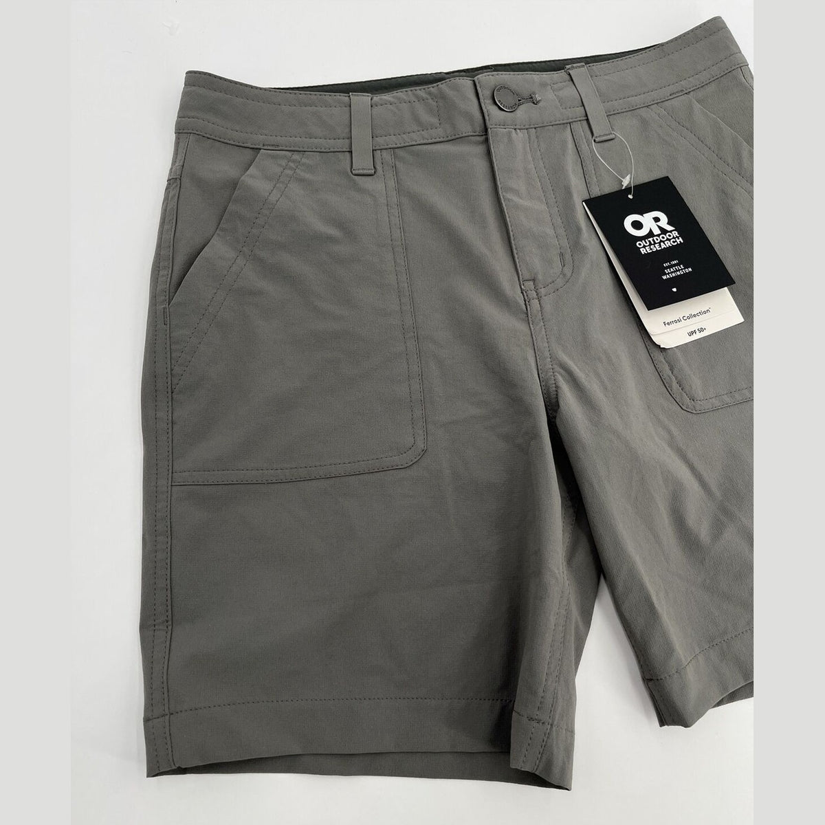 $85 Outdoor Research Women’s Ferrosi 7-inch Shorts-Pewter - Size: 4 (29”W) -New
