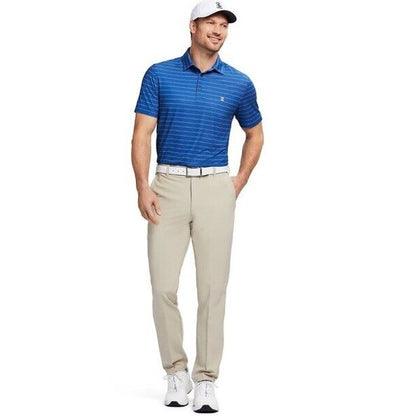 IZOD Men’s Saltwater Flat Golf  Front Chino Pants - R Khaki - 34W 30L - NWT