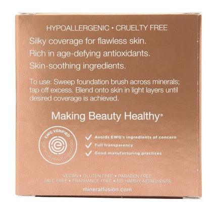 Mineral Fusion - Pressed Powder Foundation Deep 5 - Walnut - 0.32 oz.