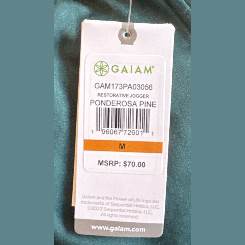 $70 Gaiam Men’s Restorative Jogger - Ponderosa Pine- Medium