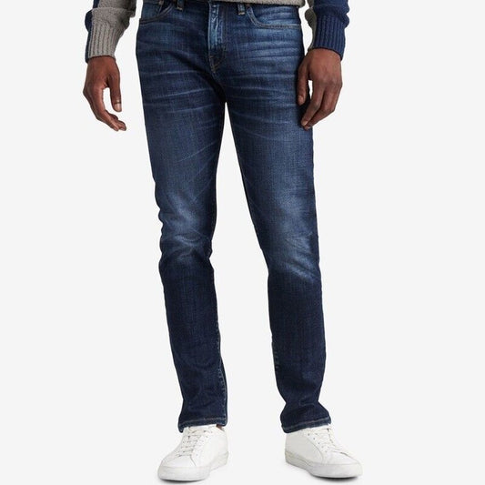 Lucky Brand Men’s 410 Athletic Straight Five Pocket Jeans Pants-Fayette- 32W 30L