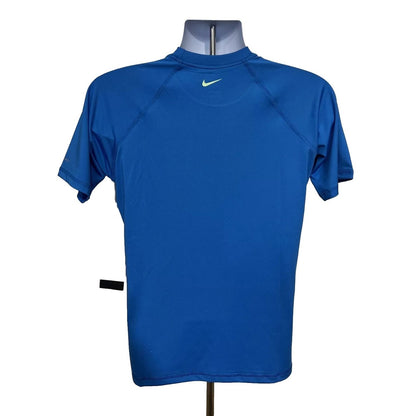 $42 Nike Women’s Dri-FIT Hydroguard Swim Shirt-NESSD427-458- Blue-Medium-New