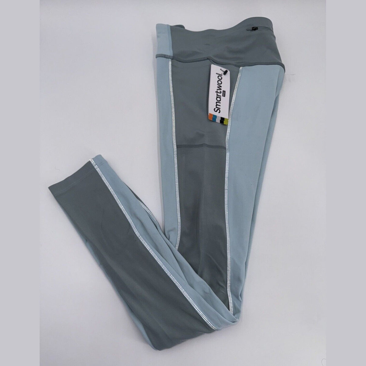 $120 Smartwool Women's Run Legging  - Winter Sky - Small - New With Tags
