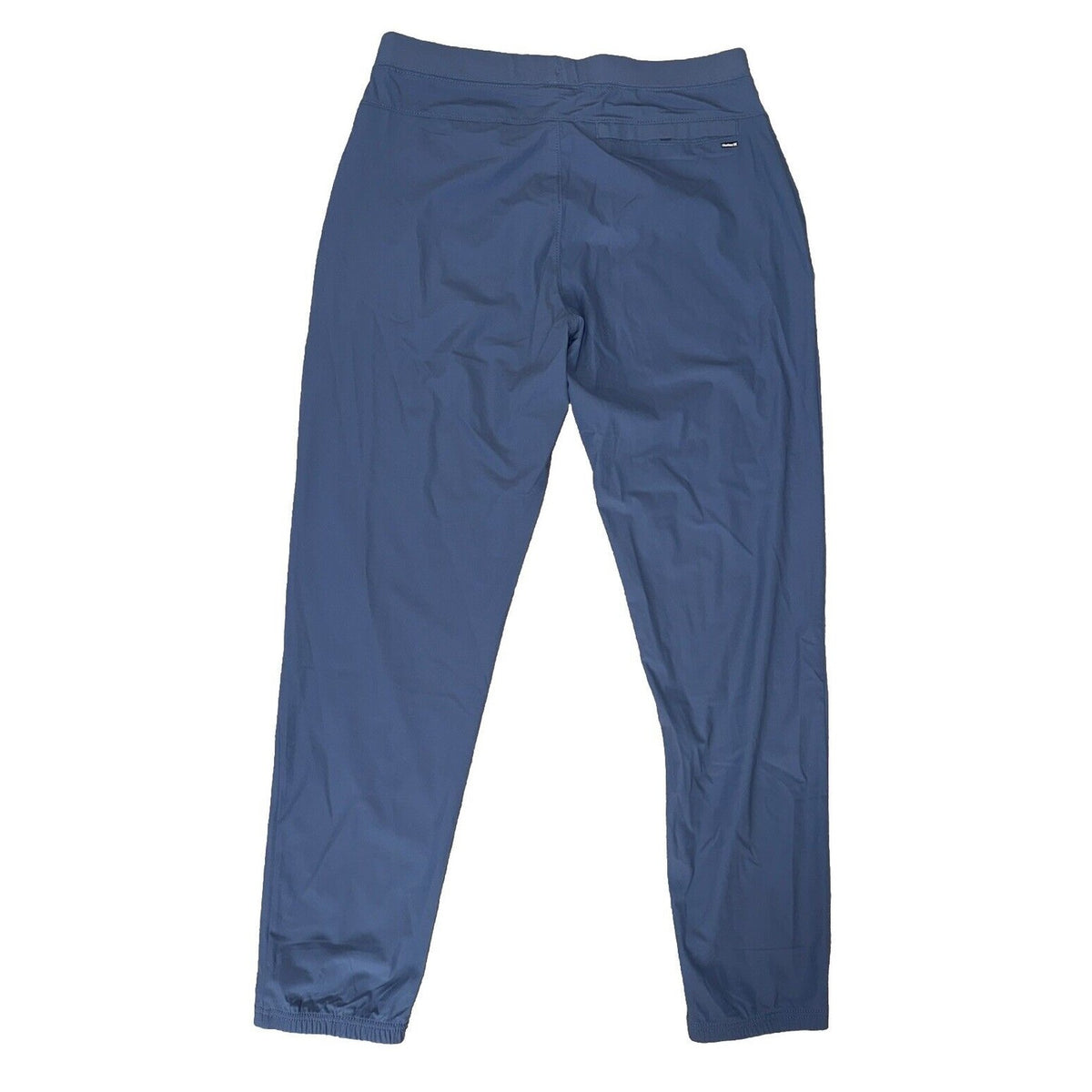 $60 Hurley Men's Block Logo Warp Knit Jogger Pants- Diffused Blue - Small - New