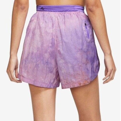 Nike Women's Dri-FIT Repel Mid-Rise 3” Trail Running Short- Sundial- Large