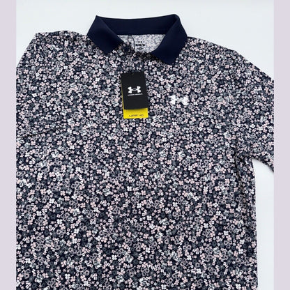$60 Under Armour Men's UA Matchplay Polo Shirt-Down Pour- Size: Medium - New Tag