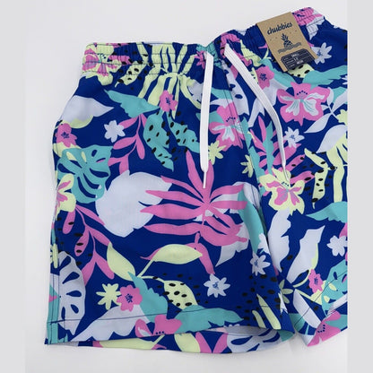 $70 Chubbies The Floral Surprise 5.5" Inseam Swim Trunks- Multi  -Small -New Tag