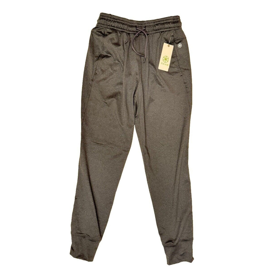 $70 Gaiam Men’s Restorative Slim Fit Jogger Pants - Cool Grey Heather- Small