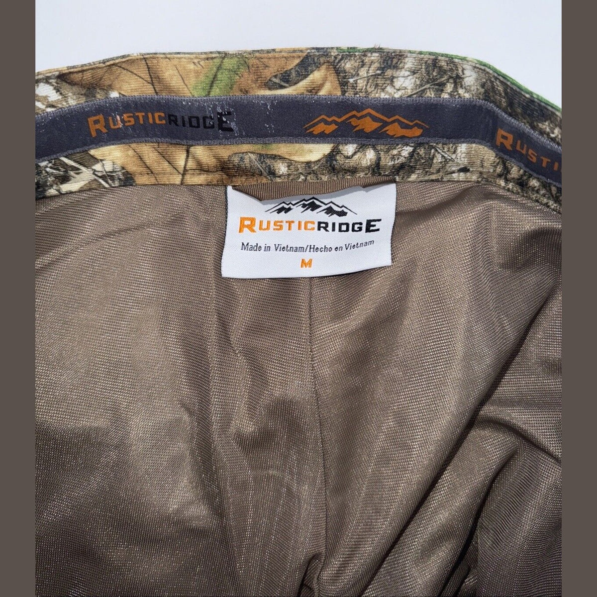 $100 Rustic Ridge Women’s All Season hunting pants Tree Camouflage- Medium