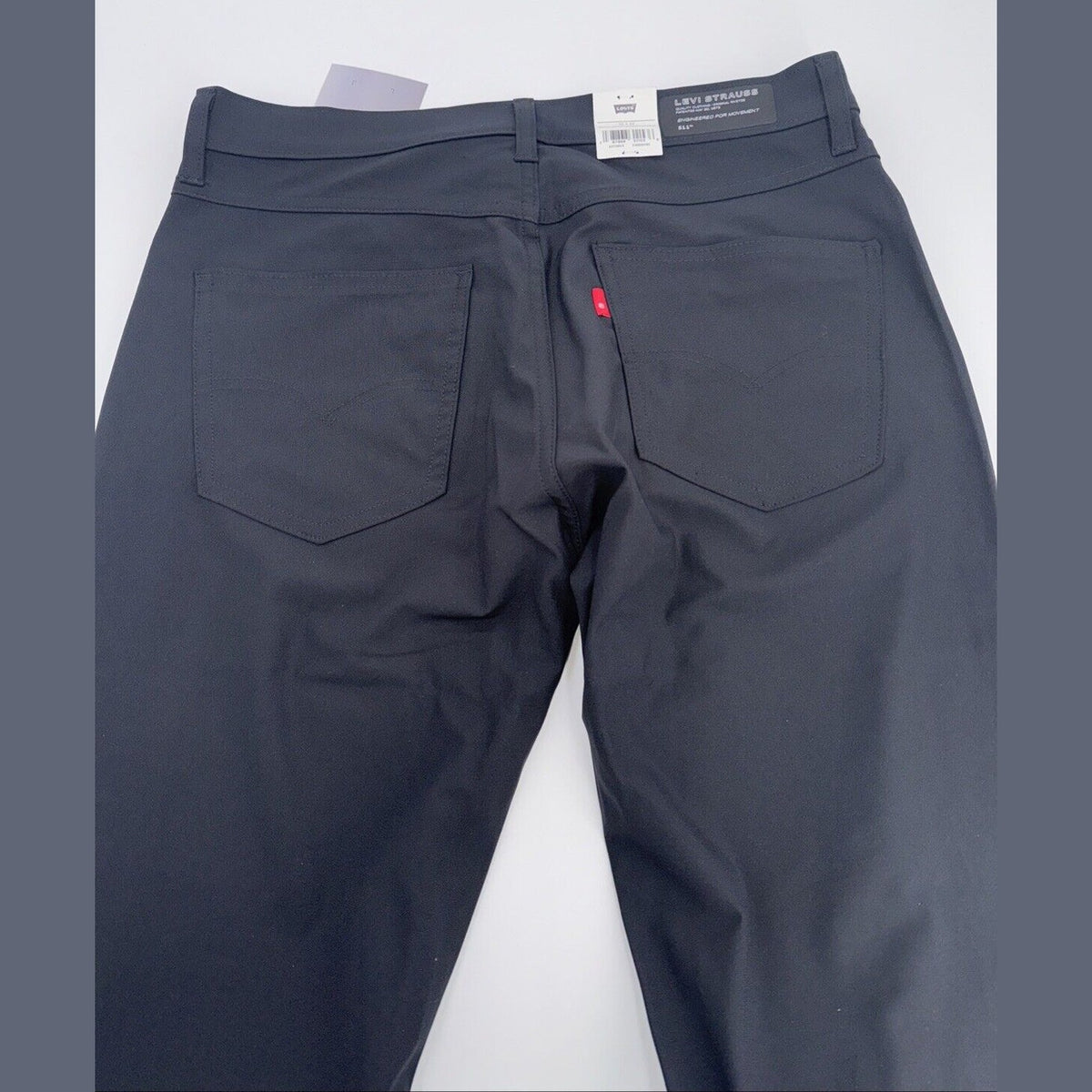 $70 Levi's Men's 511 Slim Tech Pants Stretch A92130010- Black- 32W 32L - New Tag