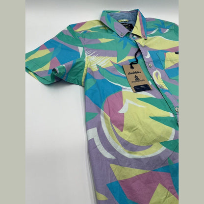 Chubbies Men’s Shirt The Surfside Friday Shirt-Multi -Small - New Tag $65