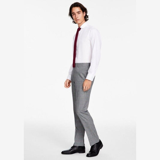 Bar III Men's Dress Pants Slim Fit  Slacks-Black/White 30W-30L - New W/Tags $175