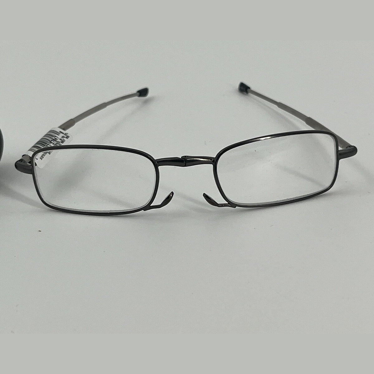 Lot Of 2 Foster Grant MicroVision GIDEON Folding Reader Glasses-Black,+3.25 -New