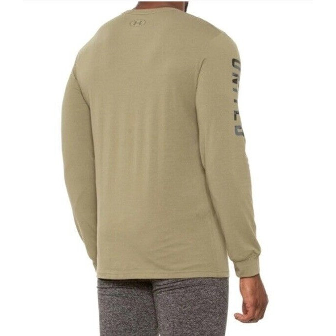 Under Armour Project Rock Veterans Day By Land Flag Long Sleeve Shirt Medium NWT
