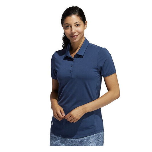 Adidas GL6705 Primegreen Women’s Golf Polo Shirt - Crew Navy- Small- Tags $60