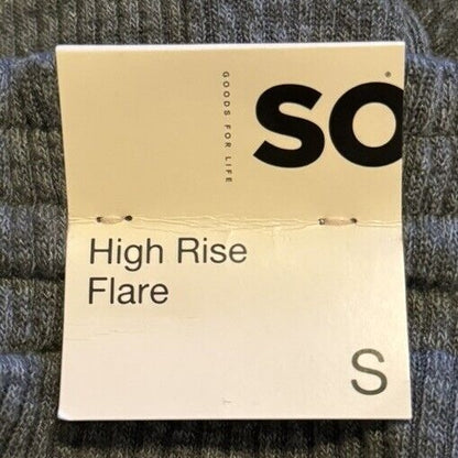 SO Junior High Rise Flare Pants- Stone Harbor- Size Small- NWT- Retail $44