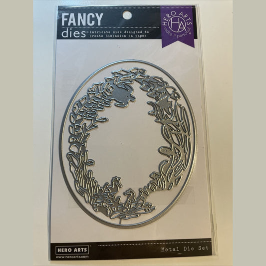 Hero Arts Fancy Dies Reef Border And Frame  Fancy Dies DI385