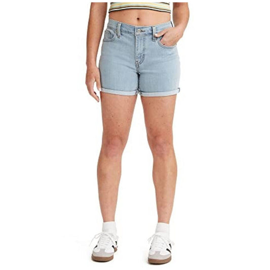 Levi's Women's Original Mid Length Shorts- Lapis Outsider- Size: 31W- New Tag