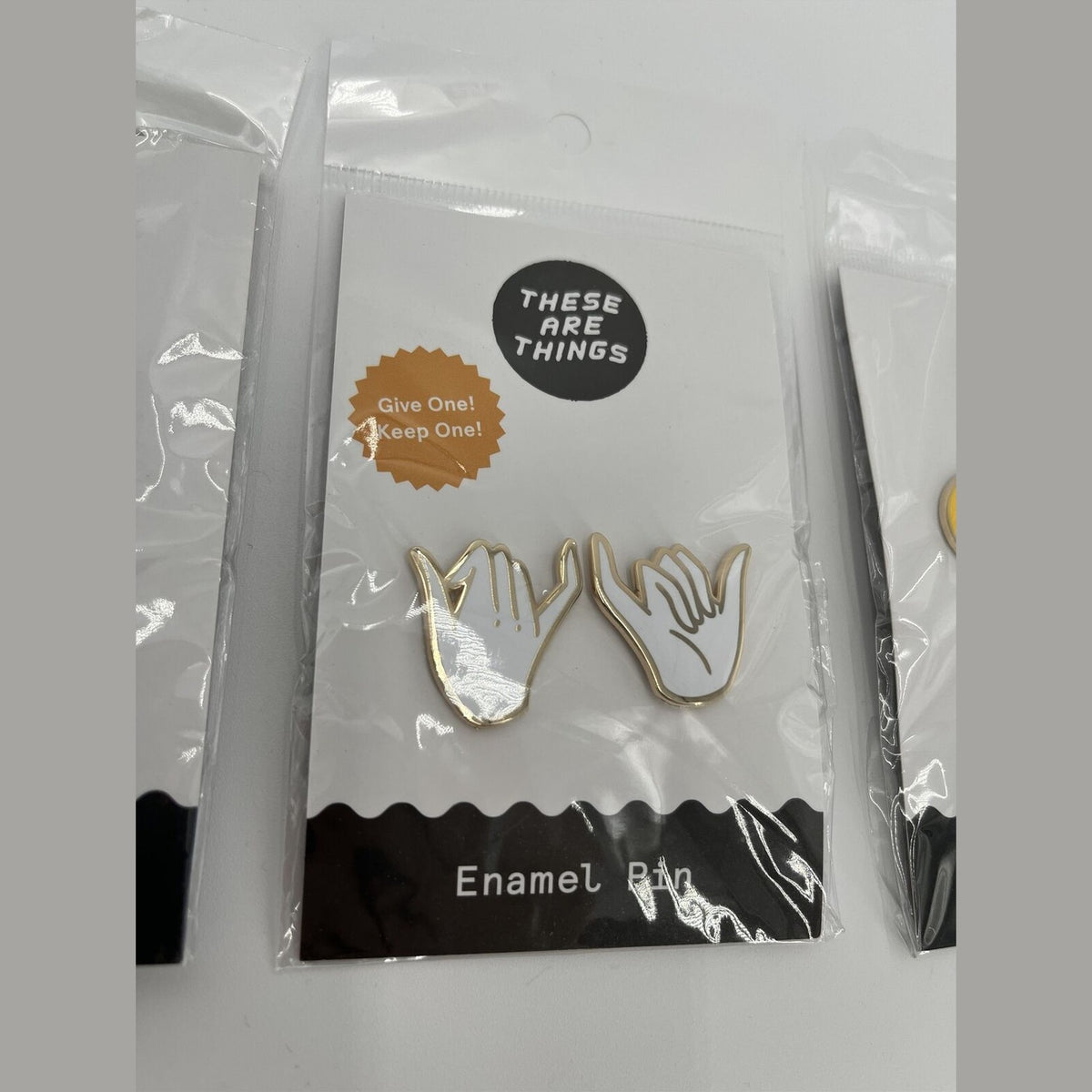 These Are Things Combo Lot Of 3 Enamel Pin Sets, New! Best Price