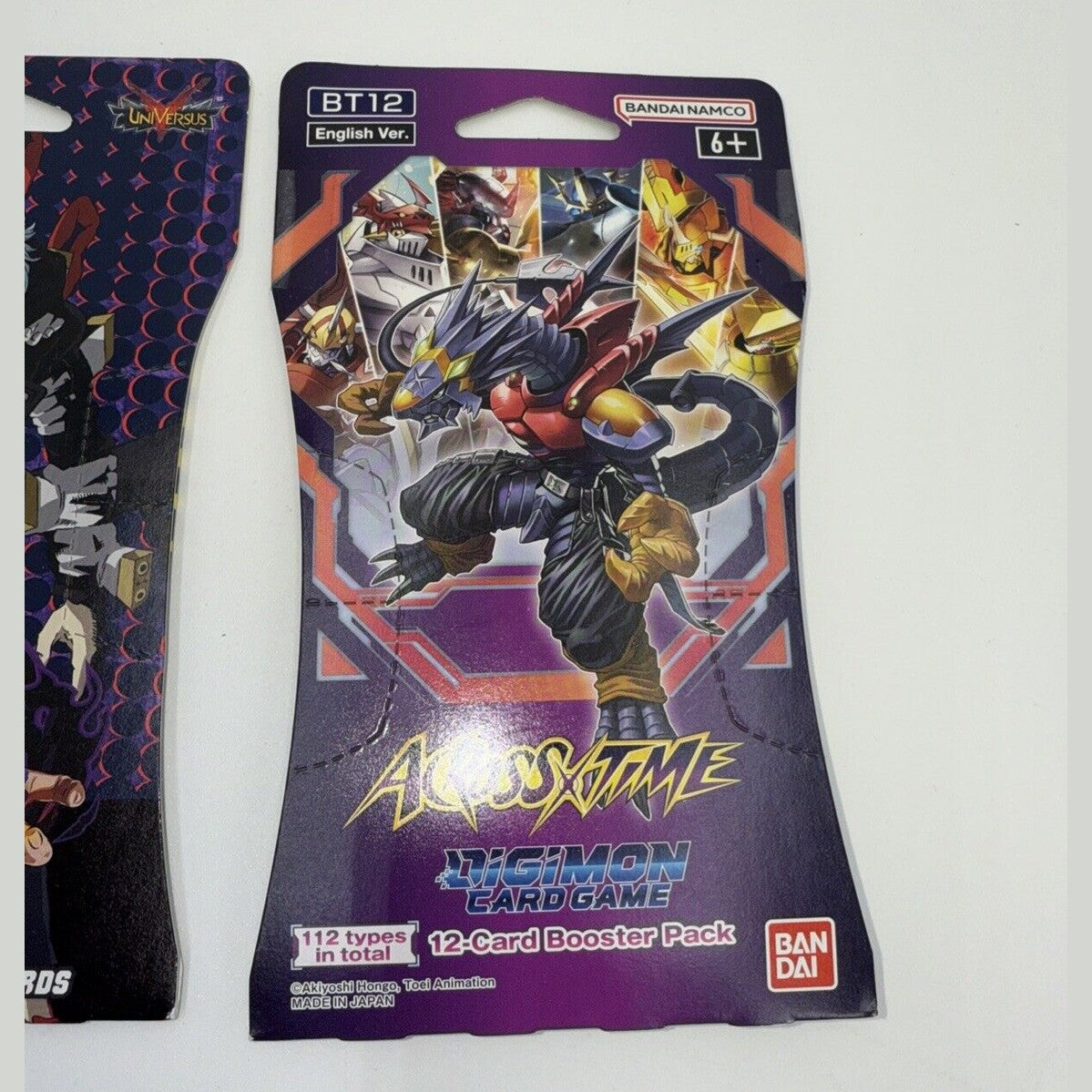 Combo Lot 2 Jasco CCG 1 League of Villains - 1 Across Time Booster Pack New